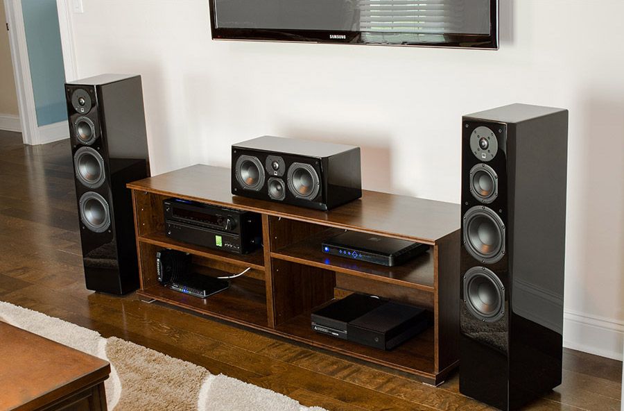 SVS Prime Tower piano black напольная акустическая система