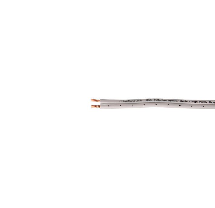 NorStone Classic CL400 акустический кабель сечение 2х4мм² OFC прозрачная изоляция 100м (NORCL400100)