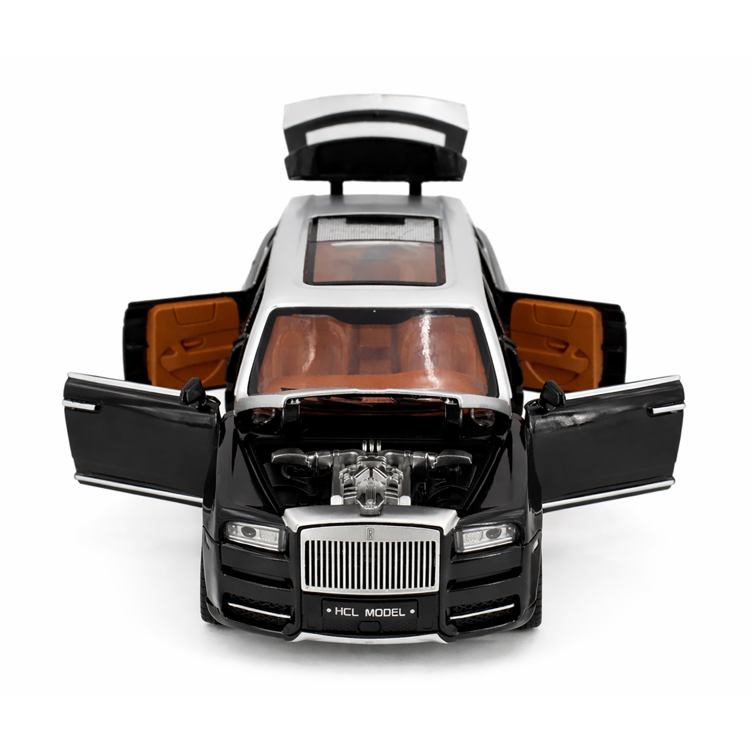 Радиоуправляемая металлическая машина Rolls-Royce Cullinan 1:22 - HCL-3806-BLACK
