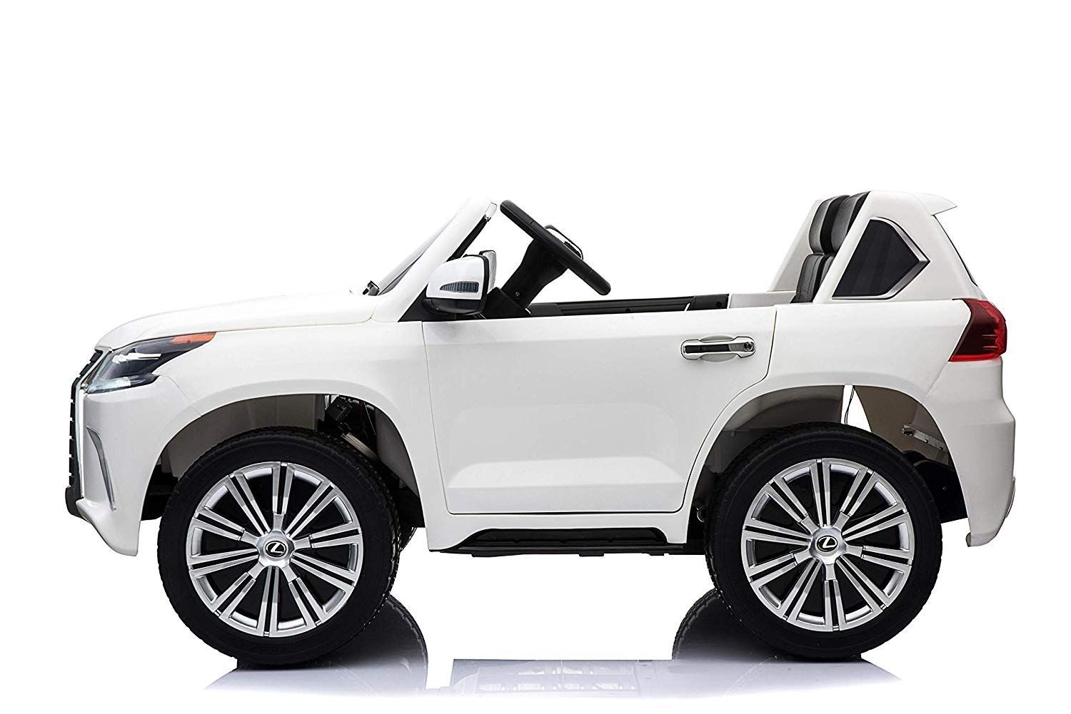 Детский электромобиль Lexus LX570 4WD MP4 - DK-LX570-WHITE-MP4