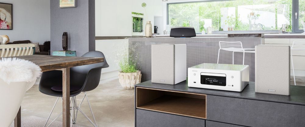 Denon SC-N10 White Полочная акустика