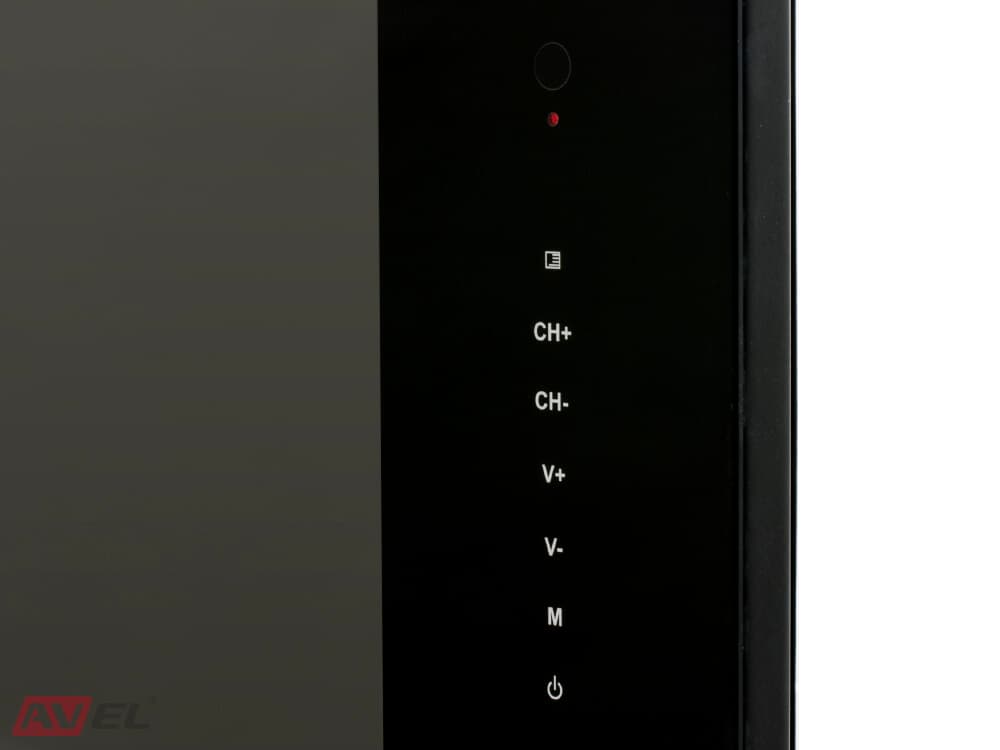 AVEL AVS320KS Black - Встраиваемый Smart телевизор для кухни
