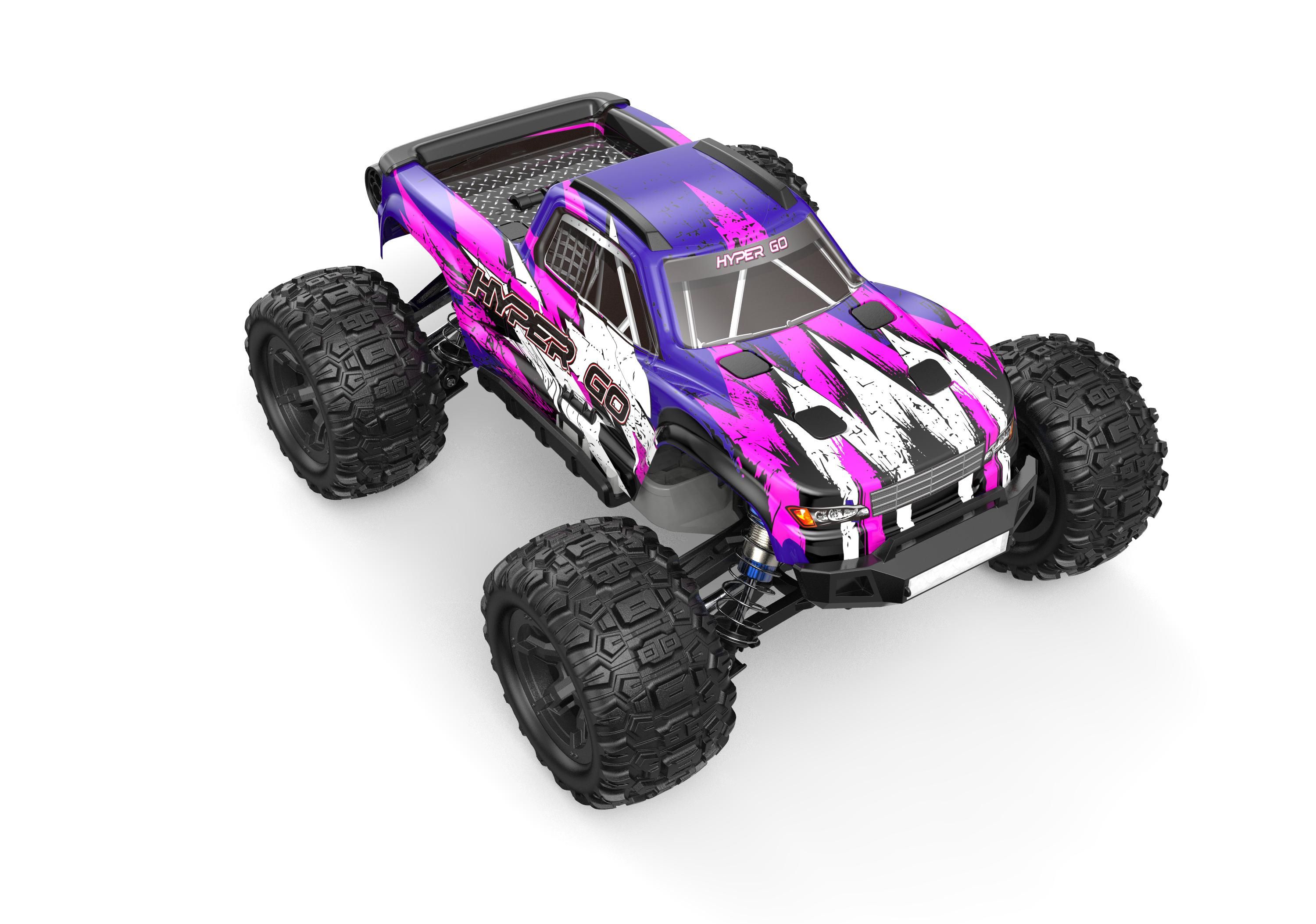 Радиоуправляемый джип MJX Hyper Go 4WD LED GPS 1:16 2.4G - MJX-H16H-2