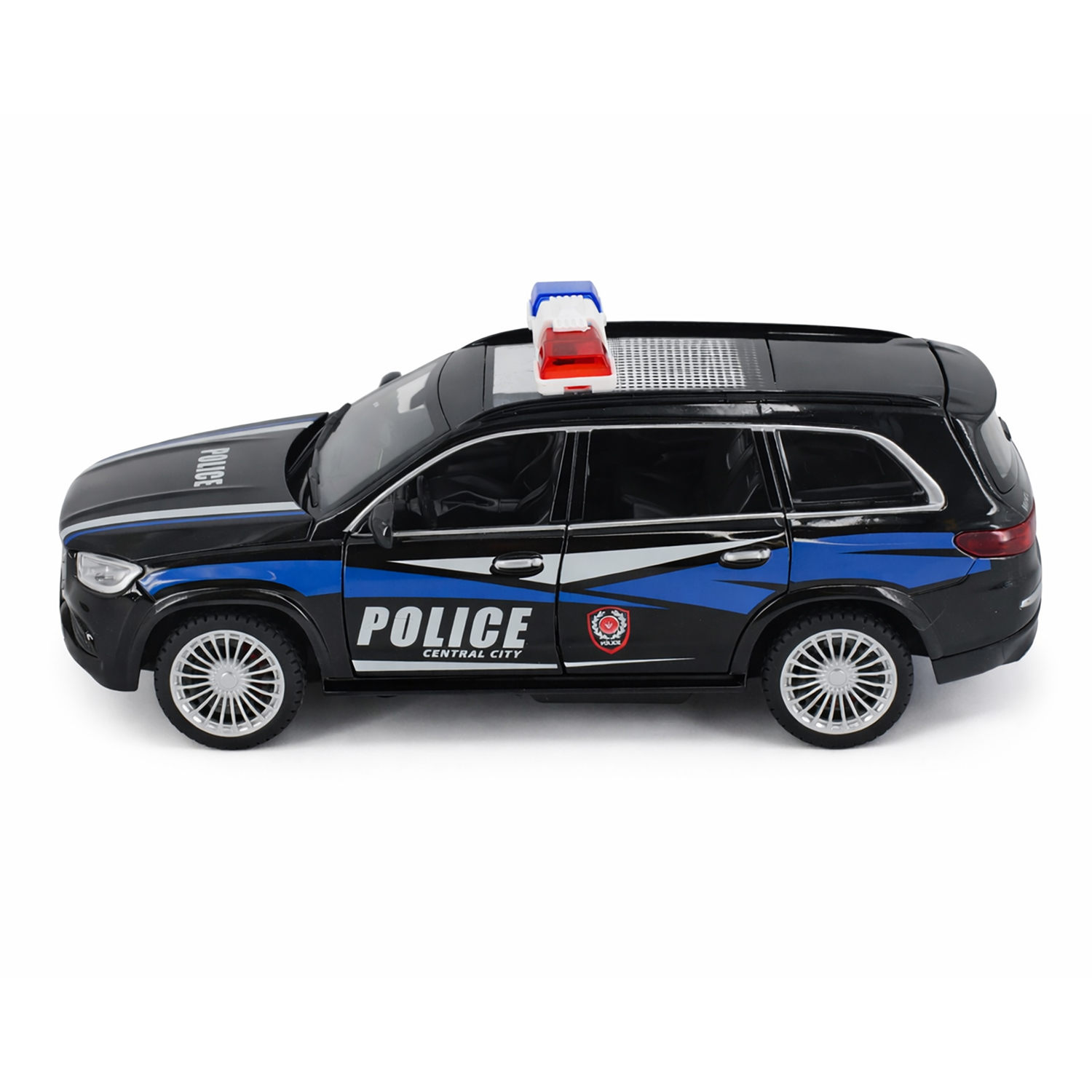 Радиоуправляемая металлическая полицейская машина Maybach GLS 1:22 - HCL-3605-BLACK