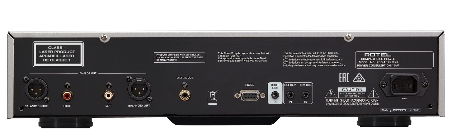 Rotel RCD-1572MKII Black CD проигрыватель