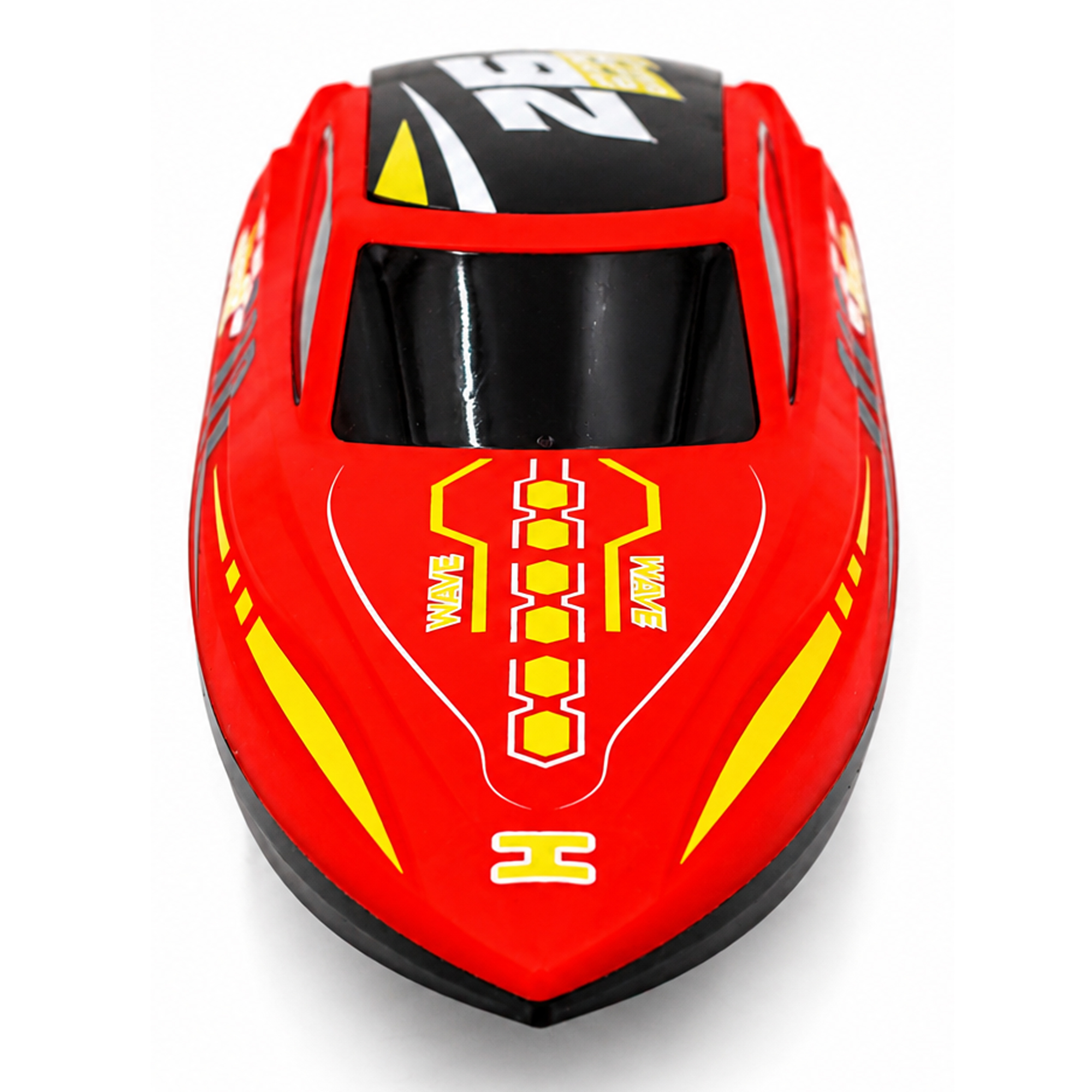 Радиоуправляемый катер NeptuBlade (25 км/ч, 32 см, 30 мин, 7 видов подсветки) - HJ826B-RED