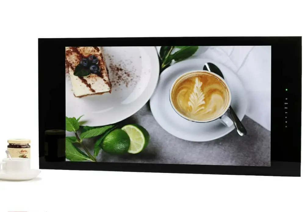 AVEL AVS320KS Black - Встраиваемый Smart телевизор для кухни