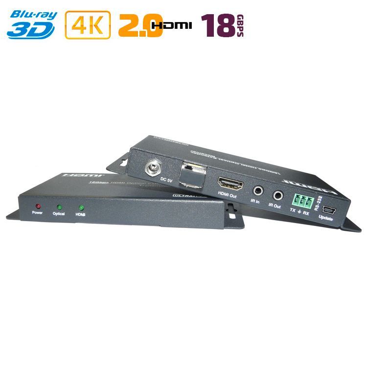 HDMI 2.0 удлинитель по оптике Dr.HD EF 1000 Plus 2.0