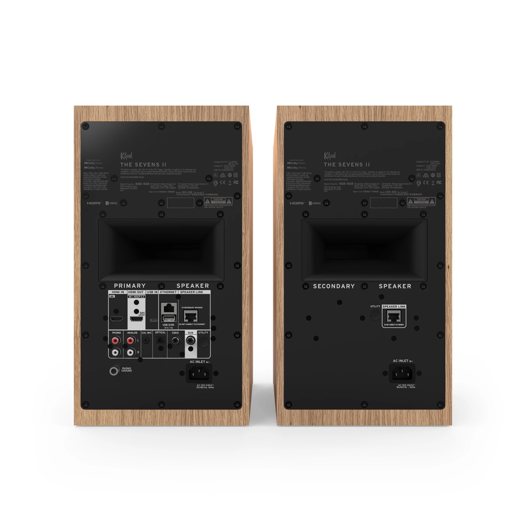 Klipsch The Sevens II Red Oak Полочная активная акустическая система