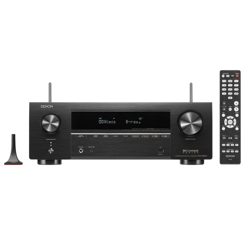 Канальный AV-усилитель Denon AVR-X1800H Black
