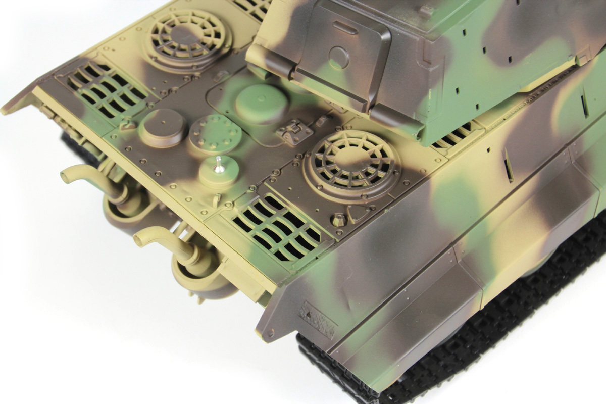 Радиоуправляемый танк Heng Long King Tiger V7.0 масштаб 1:16 2.4G - 3888A-1 V7.0