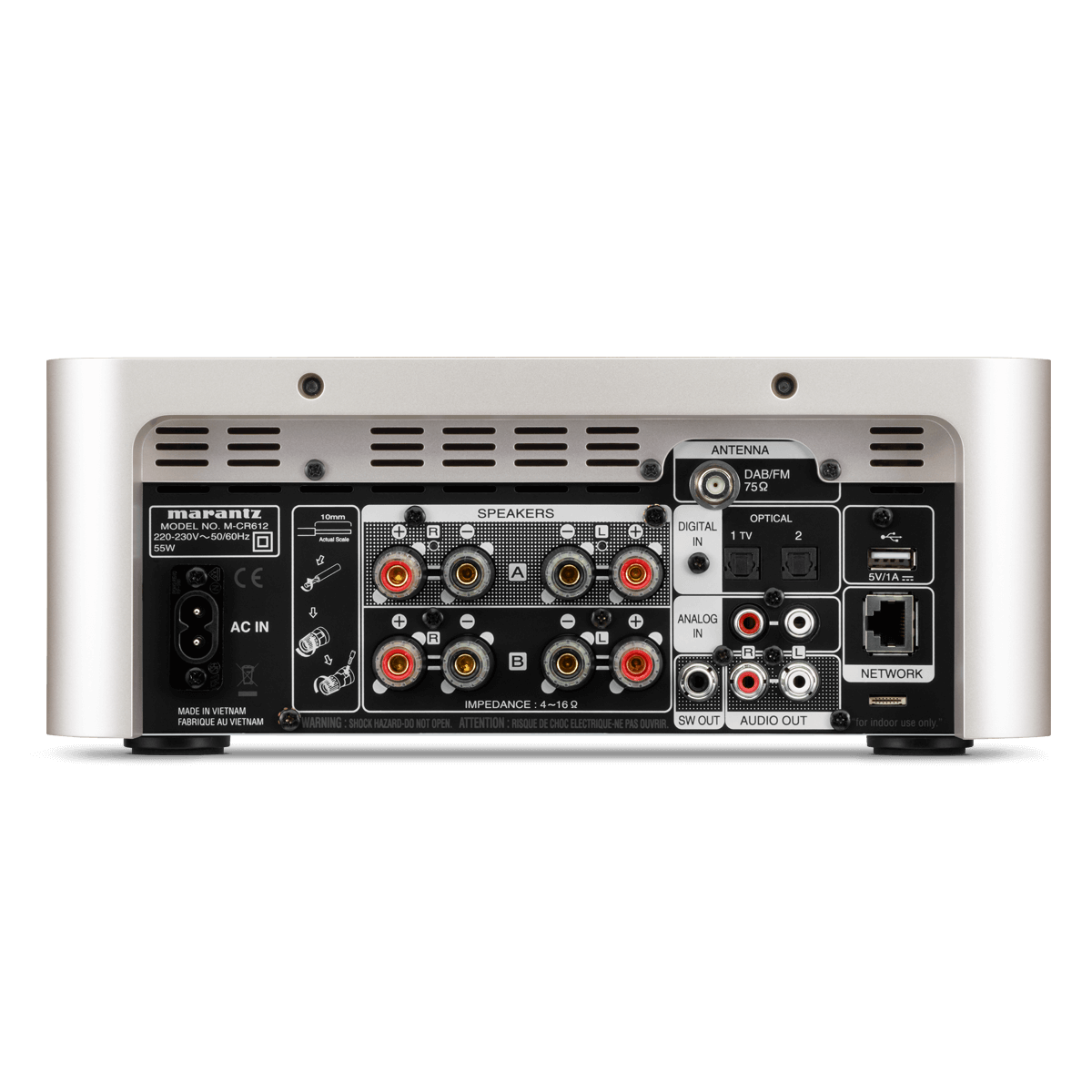 Marantz M-CR612 Silver-gold CD ресивер