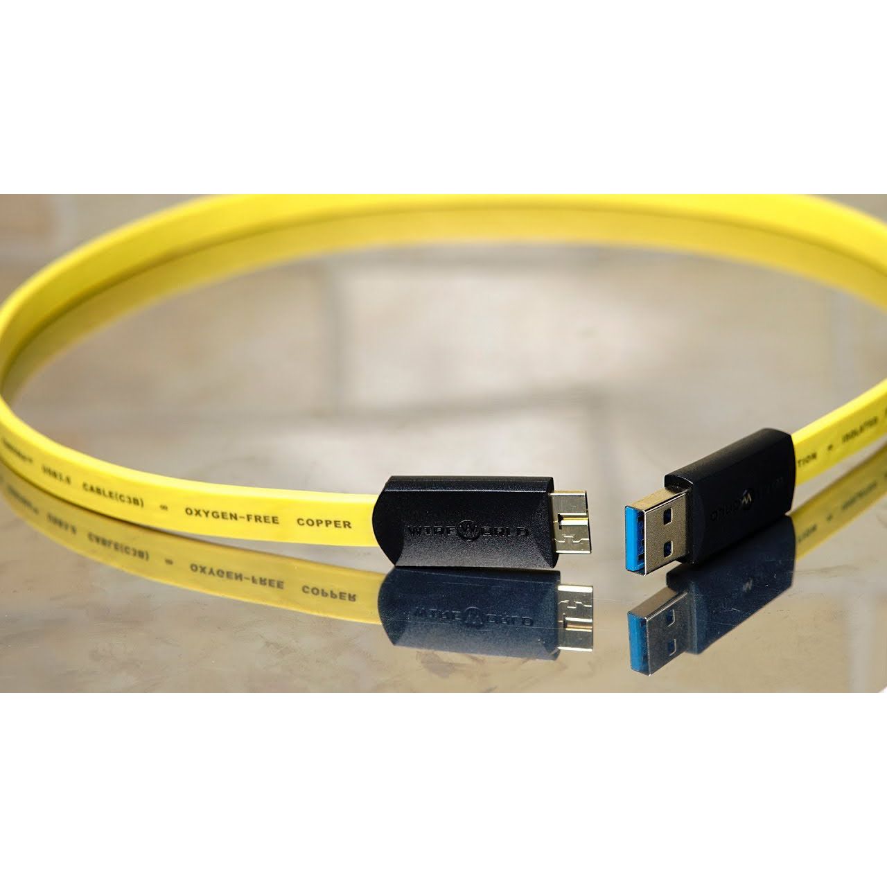 Wireworld Chroma 8 USB 3.0 A-B Flat Cable 0.6m кабель USB тип A-B (C3AB0.6M-8)