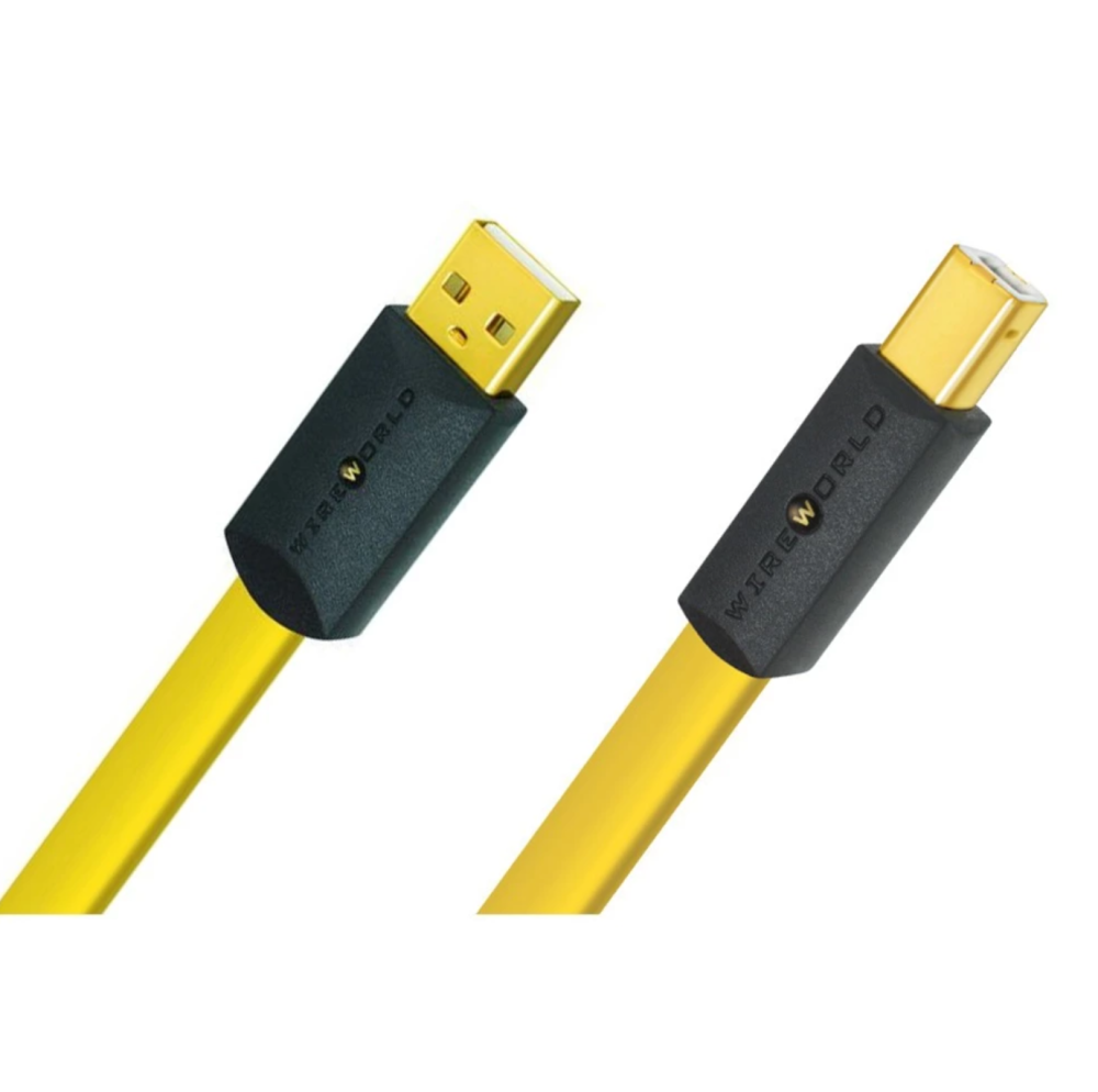 Wireworld Chroma 8 USB 2.0 A-B Flat Cable 3.0m кабель USB тип A-B (C2AB3.0M-8)