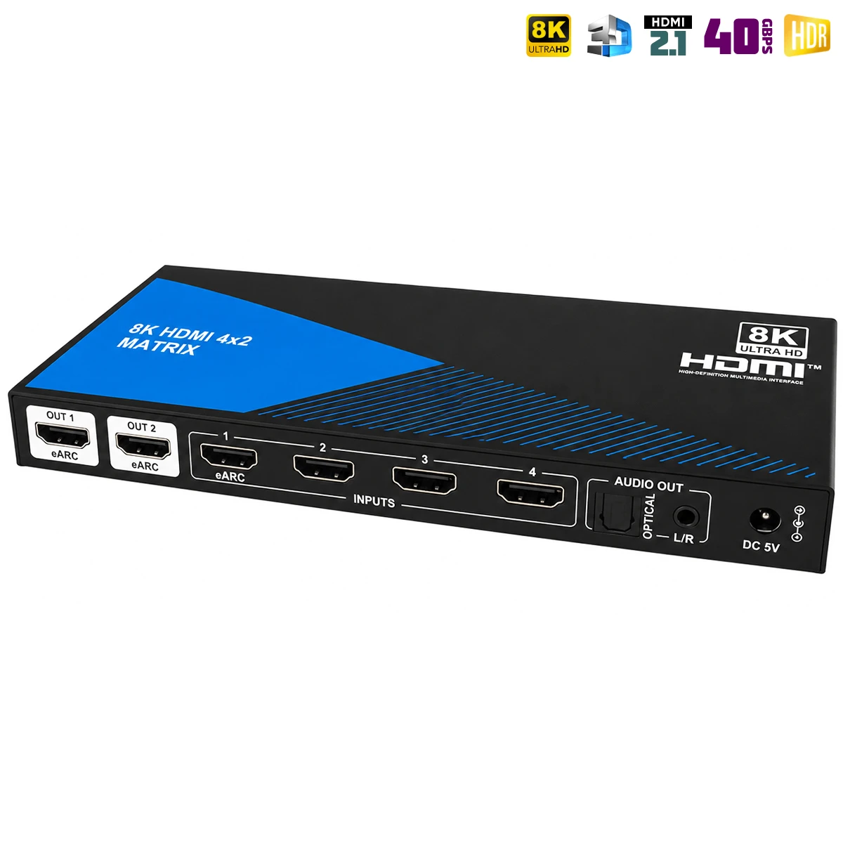 8K HDMI матрица 4x2 / Dr.HD MA 428 SLA