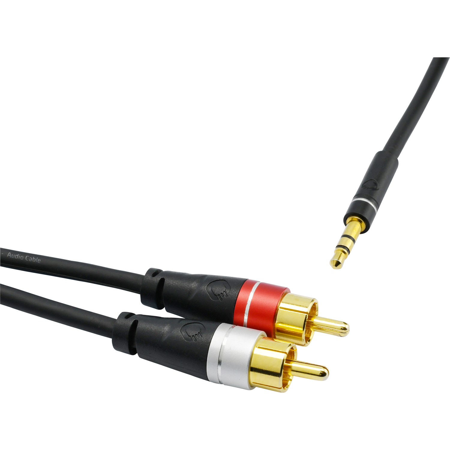 Oehlbach EXCELLENCE Select Audio Jack RCA Link Audio cable 3,5-Ci 1,0m bw кабель межблочный D1C33190