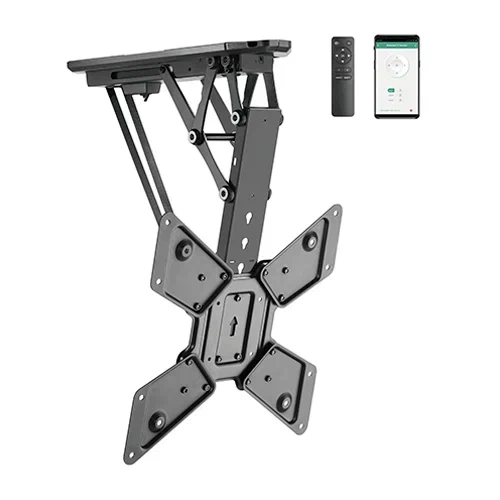 Потолочный моторизированный кронштейн для ТВ Brateck PLB-M0544AI