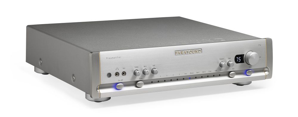 Parasound P6 Silver предварительный усилитель