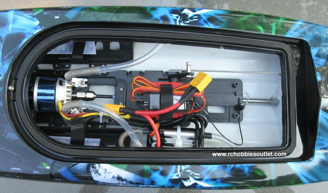 Радиоуправляемый катер Joysway Bullet Deep Vee V4 RTR - JS8301V4