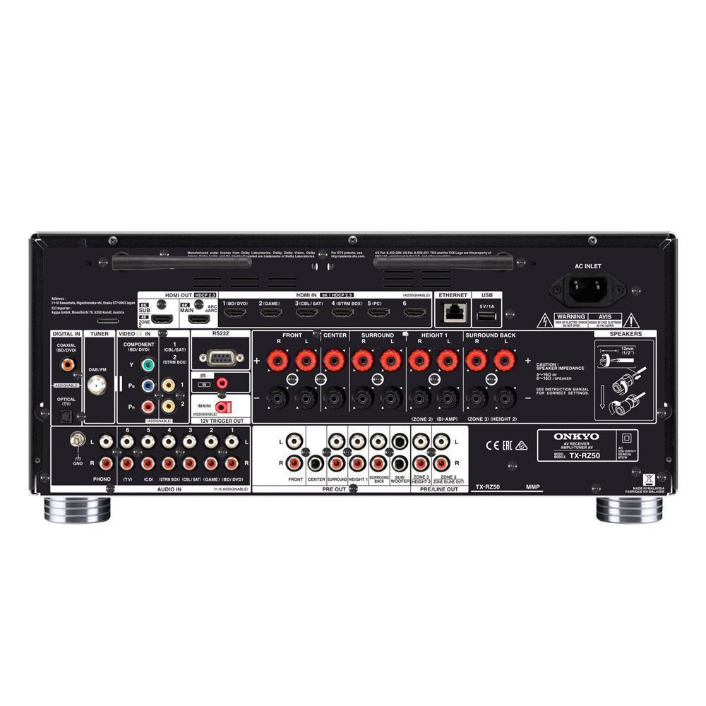 Onkyo TX-RZ50 B M2 AV ресивер
