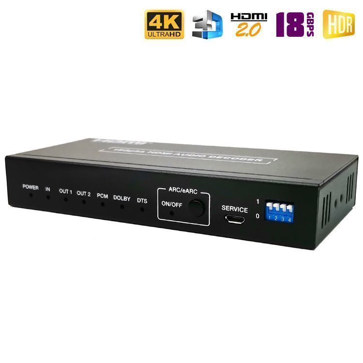 Аудио декодер HDMI 2.0 - Dr.HD CA 157 HHA