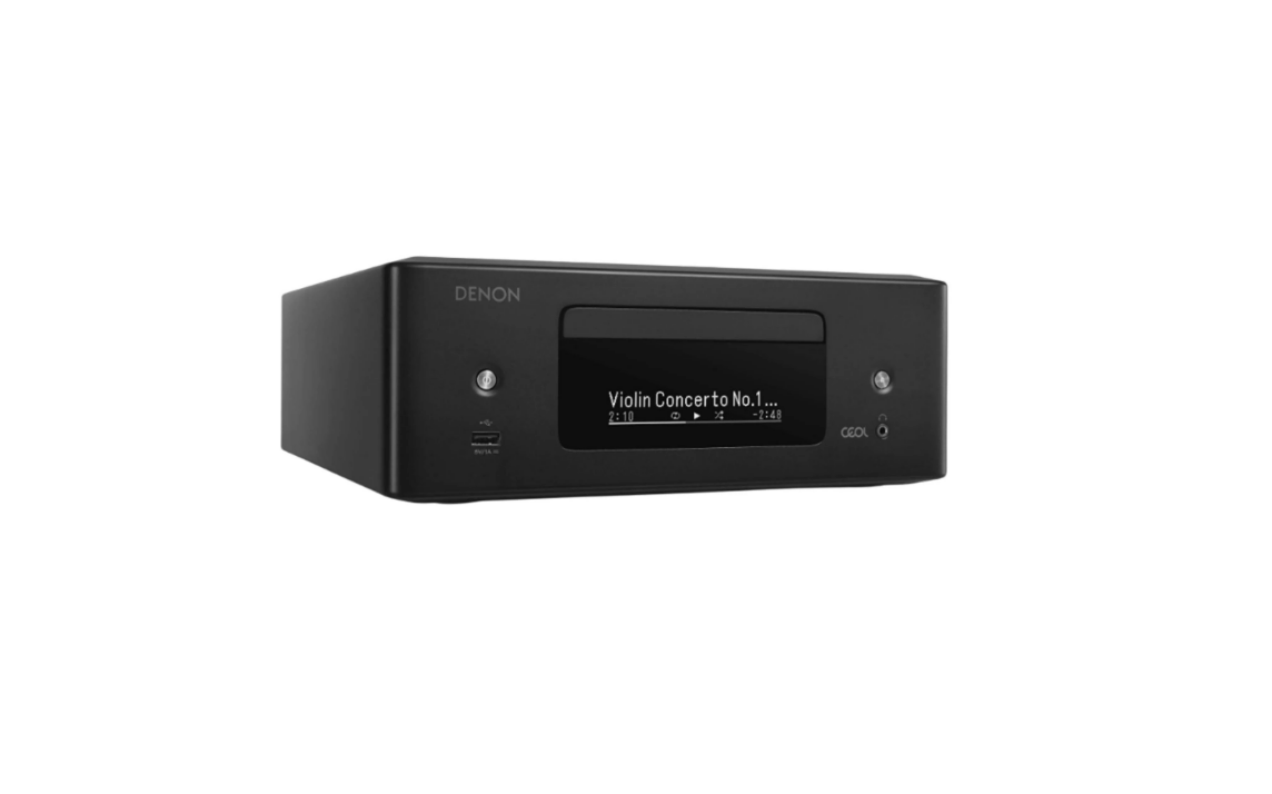 DENON RCD-N12DAB Black CD-ресивер