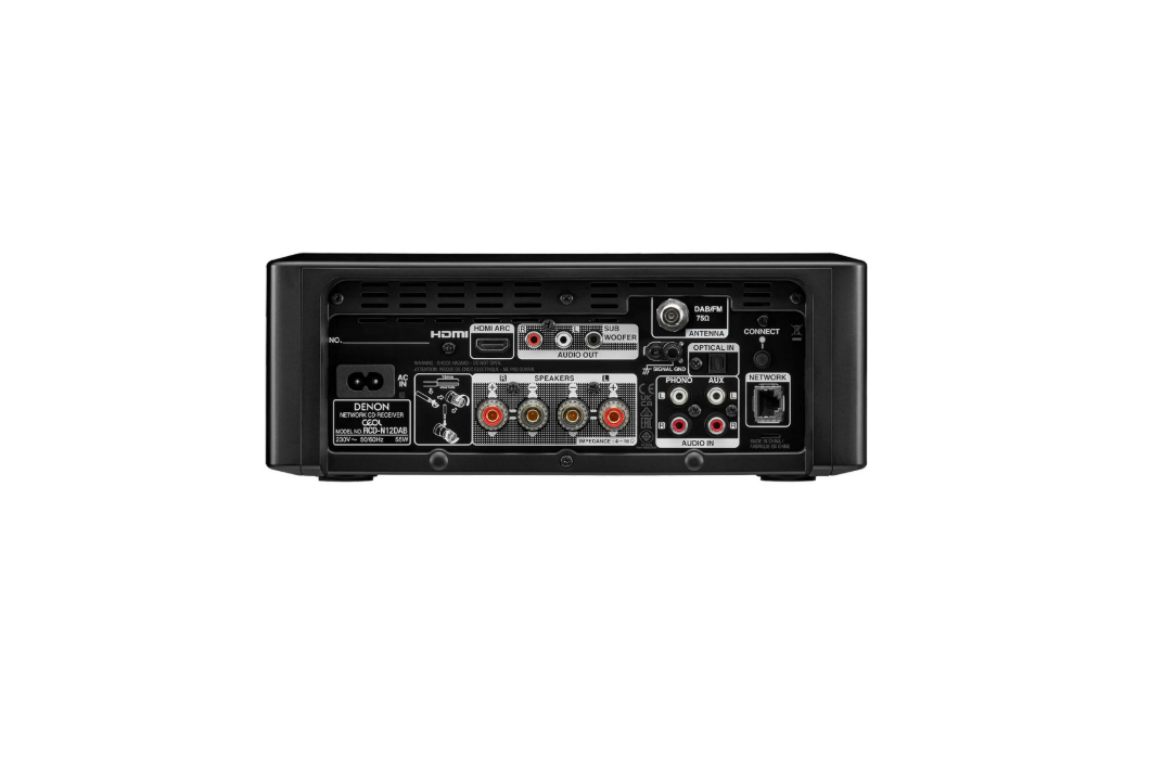 DENON RCD-N12DAB Black CD-ресивер