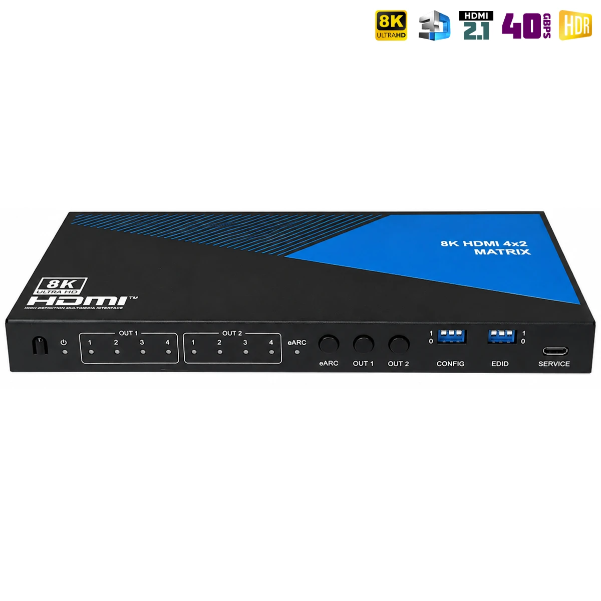 8K HDMI матрица 4x2 / Dr.HD MA 428 SLA