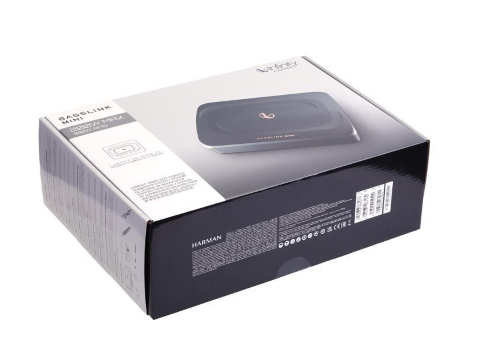 Сабвуфер корпусной активный INFINITY BASSLINK MINI