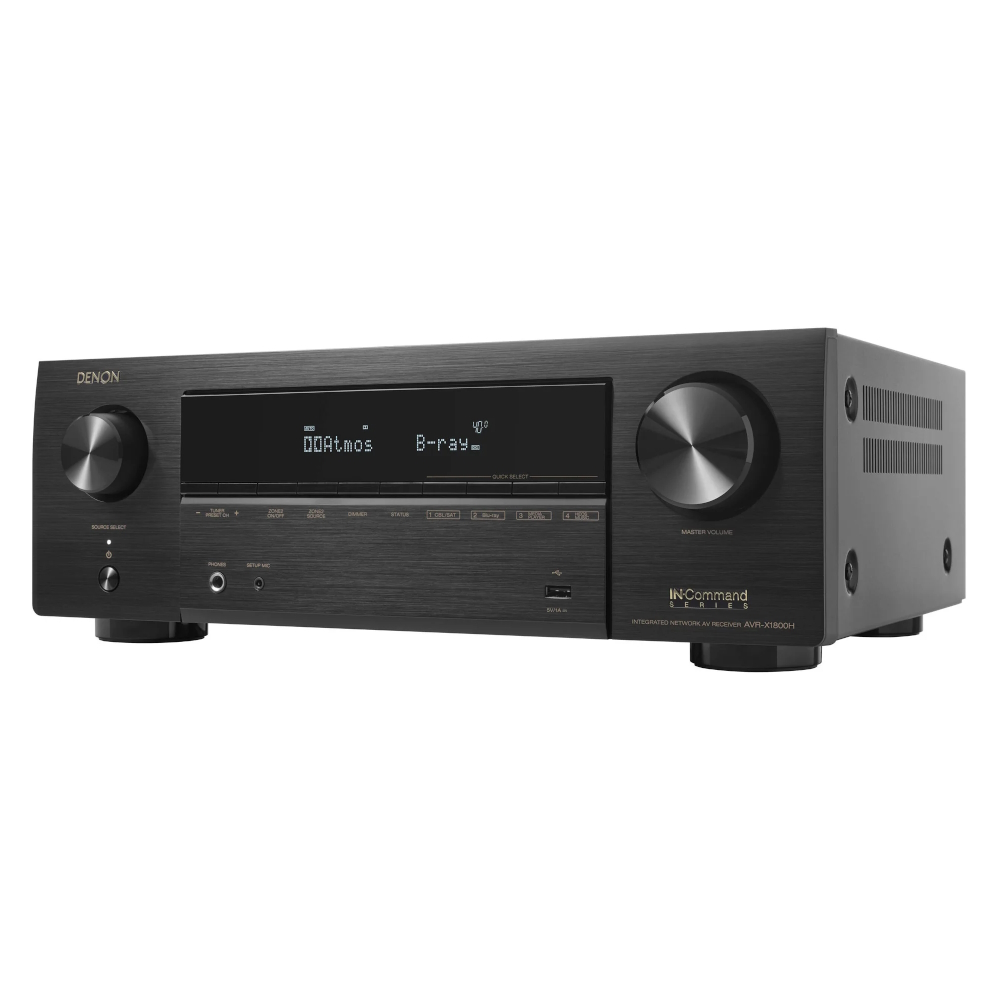 Канальный AV-усилитель Denon AVR-X1800H Black