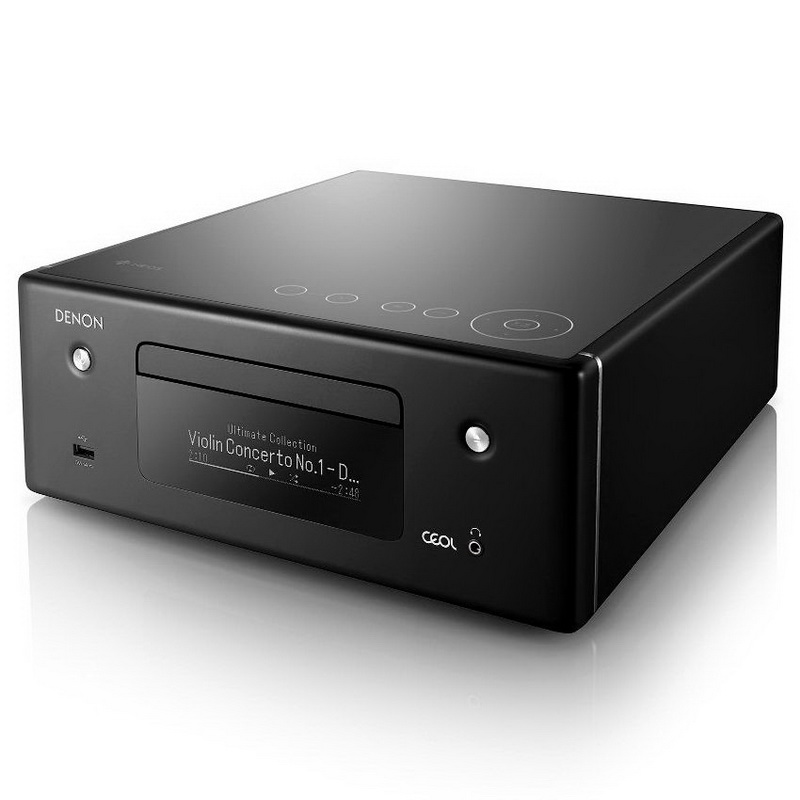 Компактный сетевой CD-ресивер Denon RCD-N10 Black