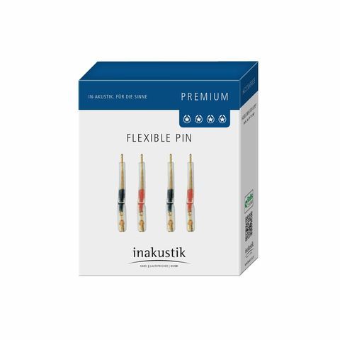 Inakustik Premium Flexible Pin 4 Set коннекторы