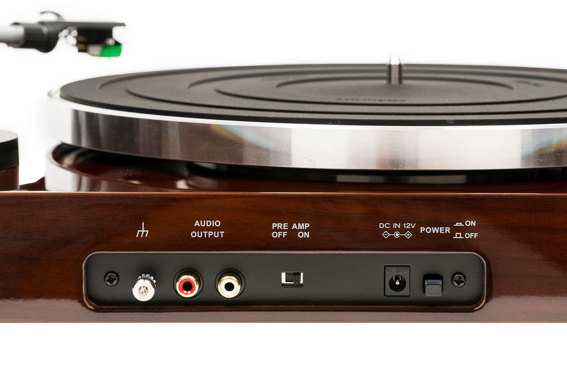 Thorens TD-204 TP120 AT95E walnut виниловый проигрыватель