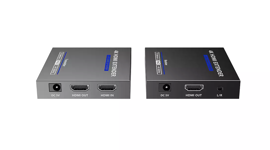 Lenkeng удлинитель HDMI, 4K, HDMI 2.0, CAT6/7 до 70 метров, проходной HDMI LKV565P