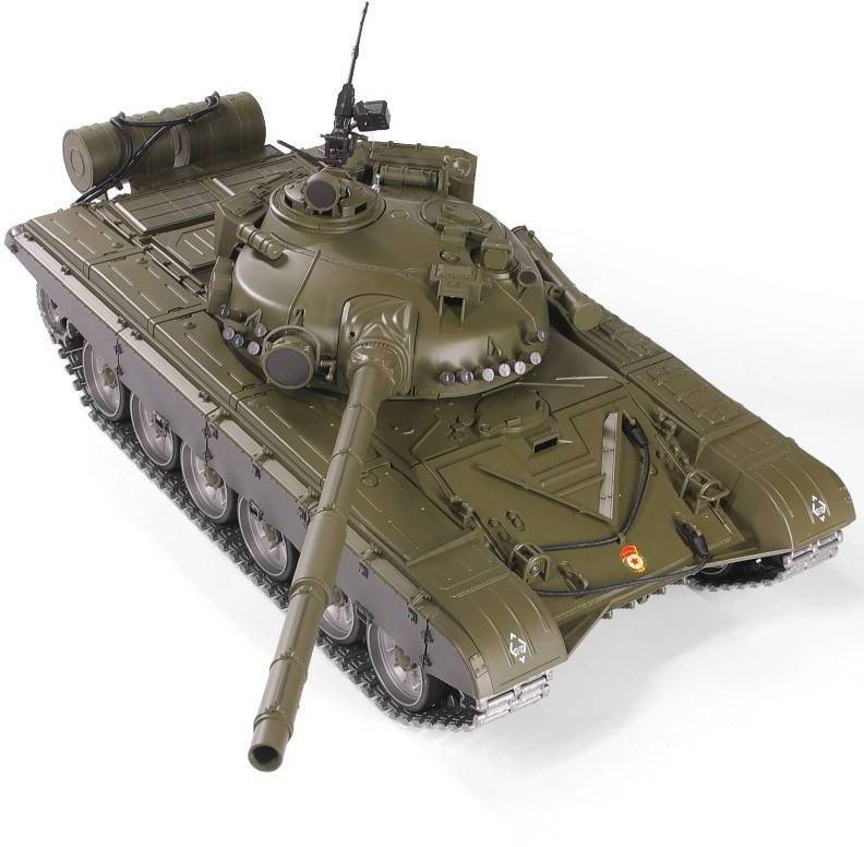 Радиоуправляемый танк Heng Long Т-72 MS version V7.0 масштаб 1:16 RTR 2.4GHz - 3939-1UpgA