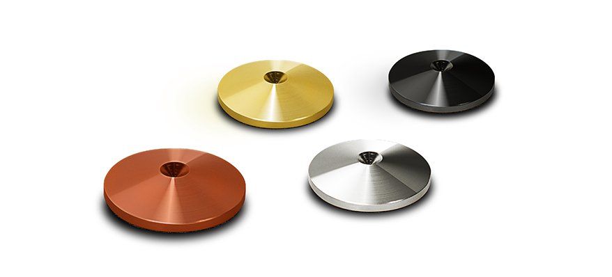 NorStone Counter Spike Gold алюминиевые подставки под шипы золотистые (1 шт)