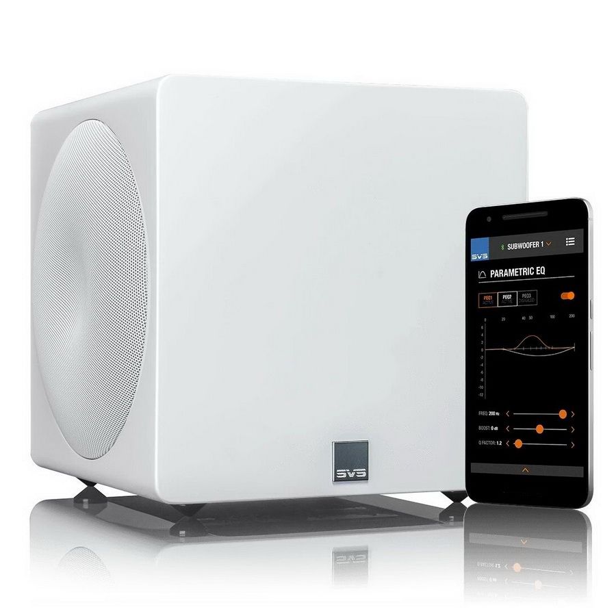SVS 3000 Micro white gloss активный сабвуфер