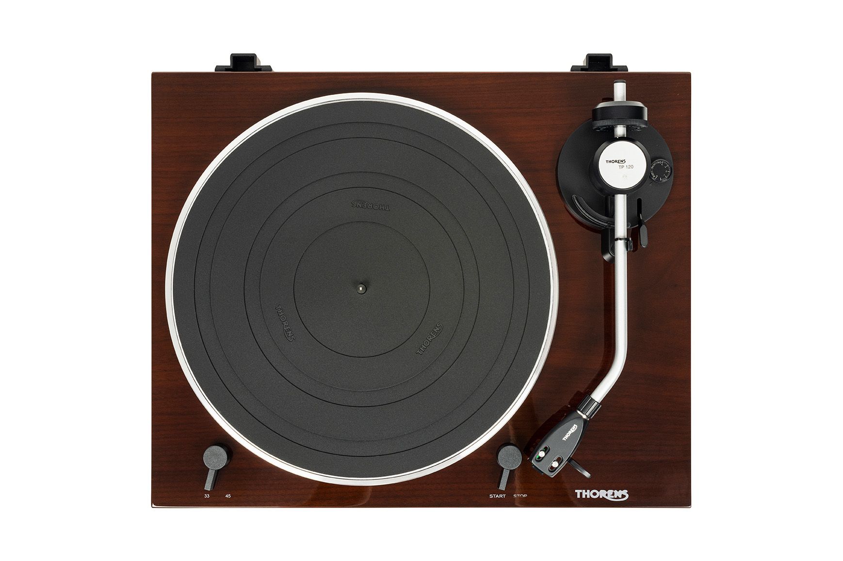 Thorens TD-204 TP120 AT95E walnut виниловый проигрыватель