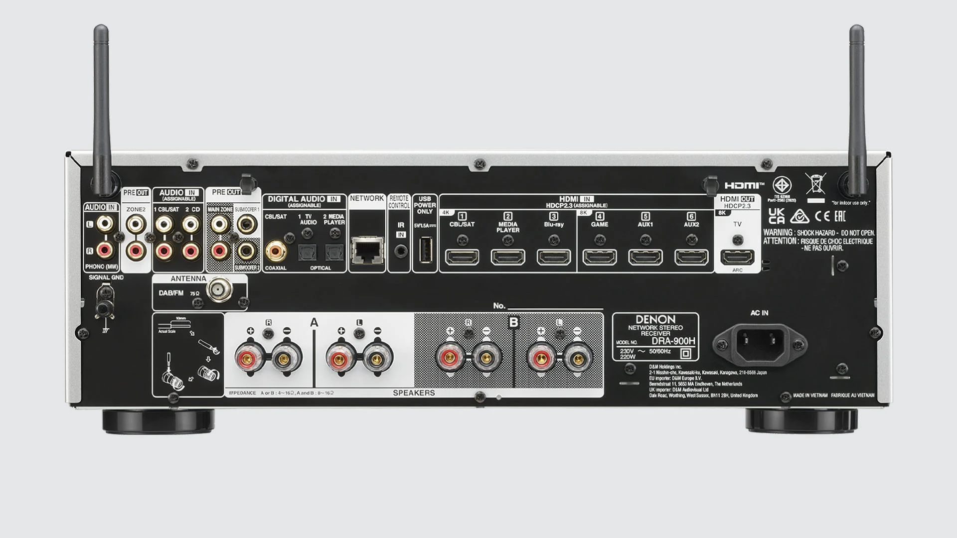 Denon DRA-900H silver AV ресивер