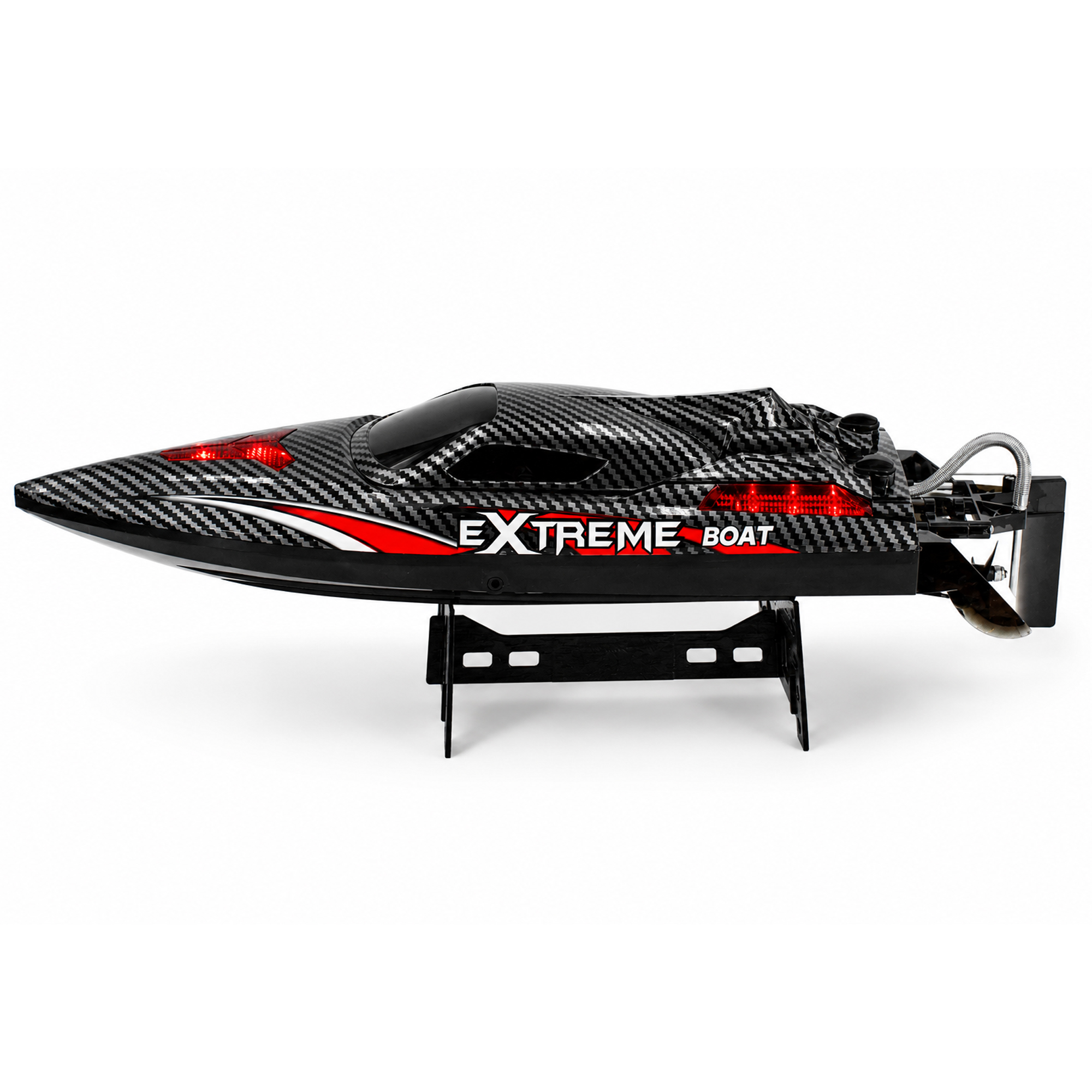 Радиоуправляемый катер Black Extreme (48 см, 55 км/ч, Brushless) - HJ816PRO-CARBON-BLACK