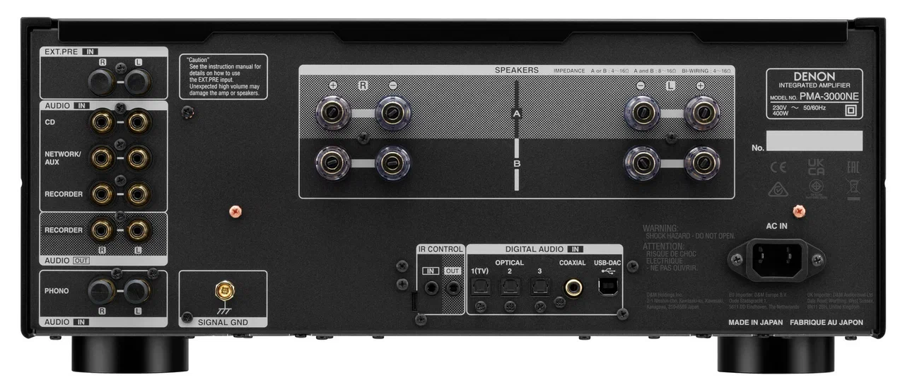 Denon PMA-3000NE Black Интегральный усилитель