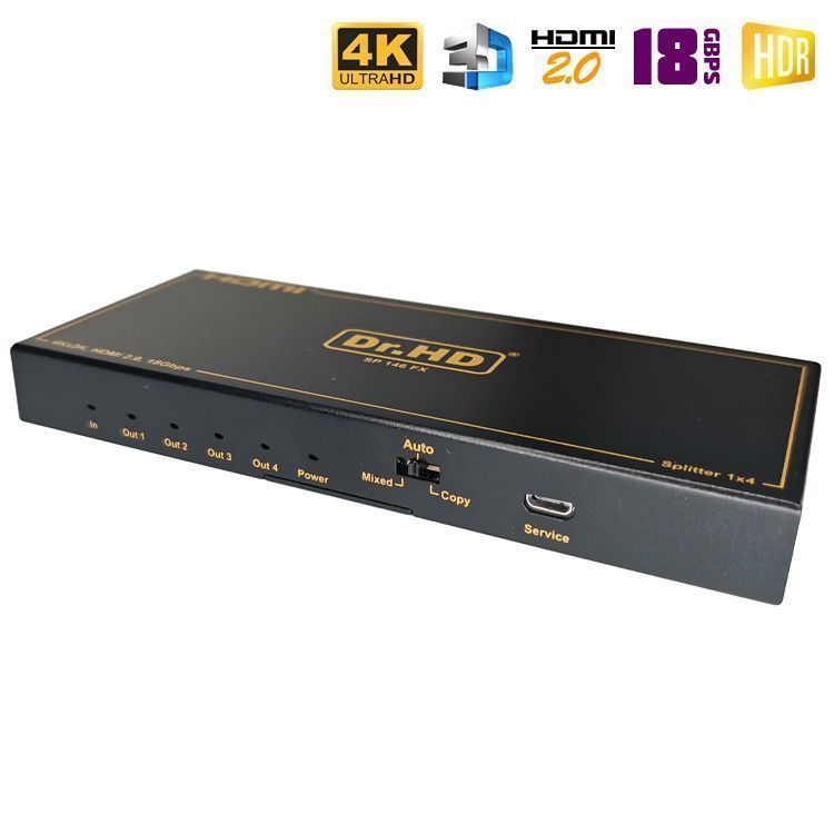 HDMI сплиттер 1x4 Dr.HD SP 146 FX