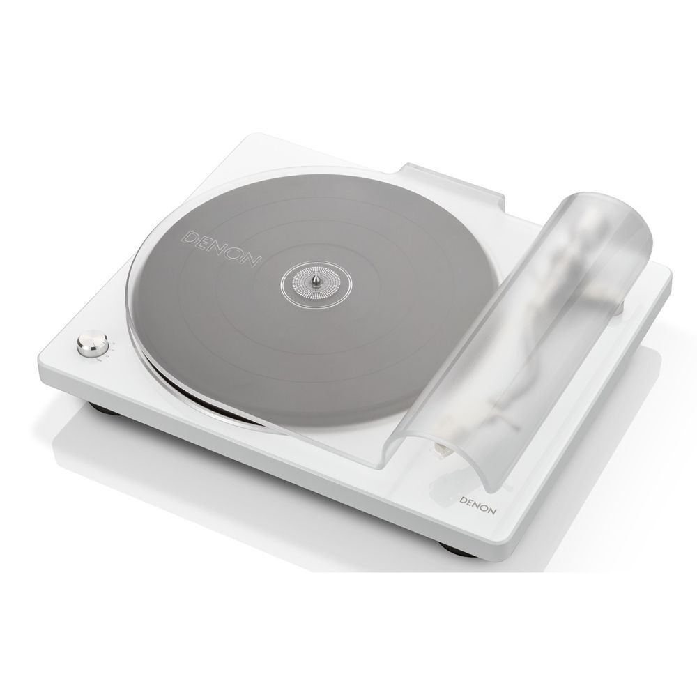 Denon DP-400 White DP400WTEM Проигрыватель винила