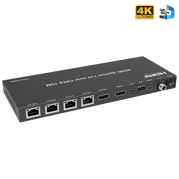 HDMI разветвитель-удлинитель по витой паре Dr.HD SC 144 SL70