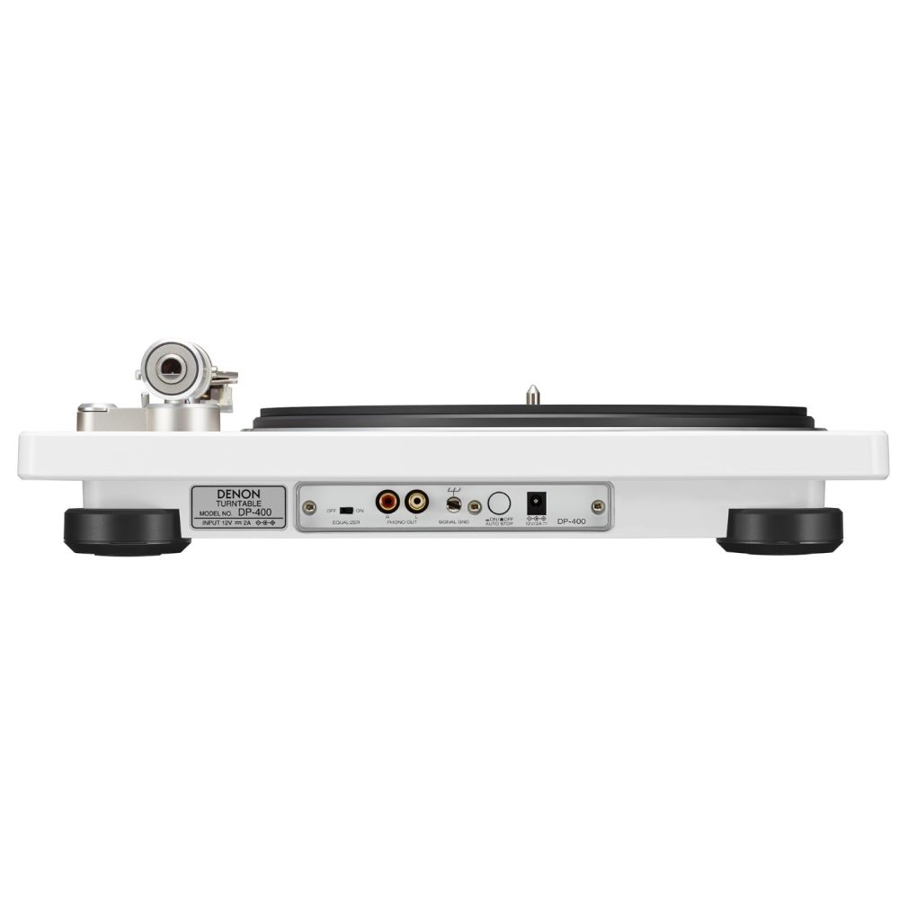 Denon DP-400 White DP400WTEM Проигрыватель винила