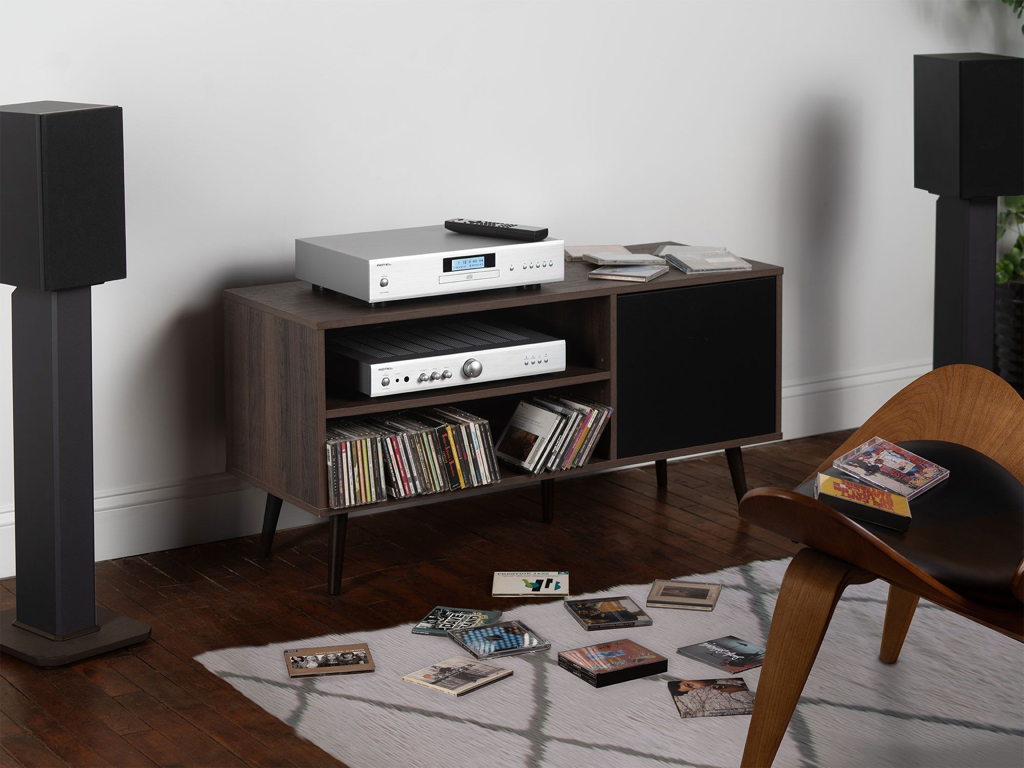 Rotel A10MKII Silver интегральный усилитель