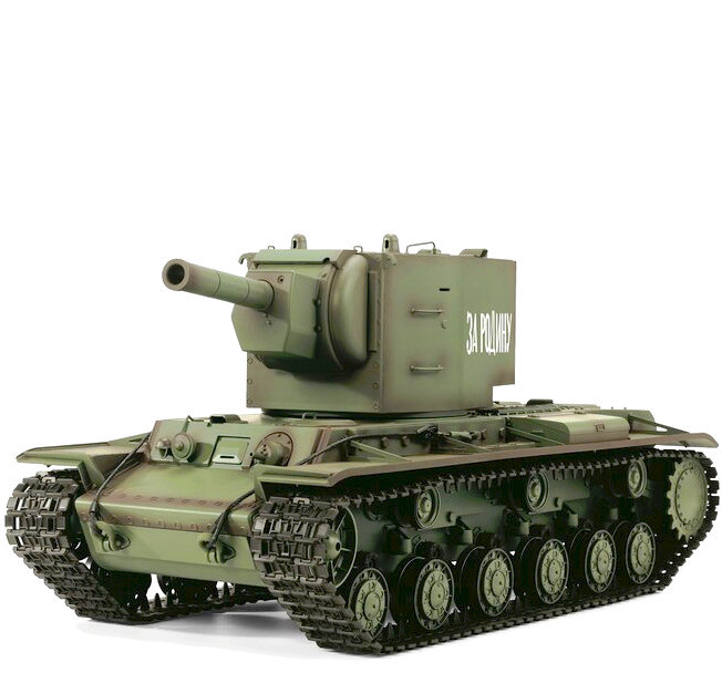 Радиоуправляемый танк Heng Long KV-2 (Россия) S version V7.0 масштаб 1:16 - 3949-1Upg V7.0