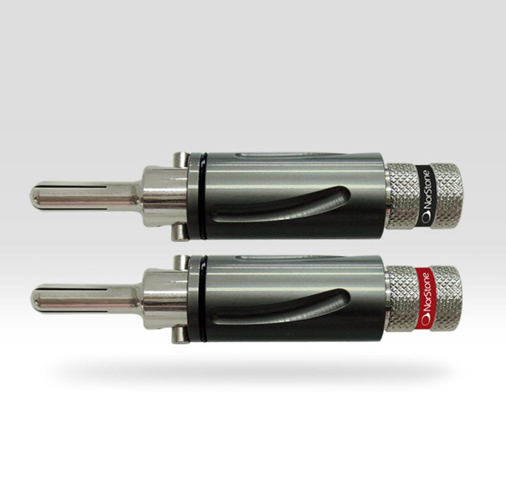 NorStone Banana Plugs BLS500 цанговые разъемы для акустического кабеля (4 шт.) (NORBLS500SR)