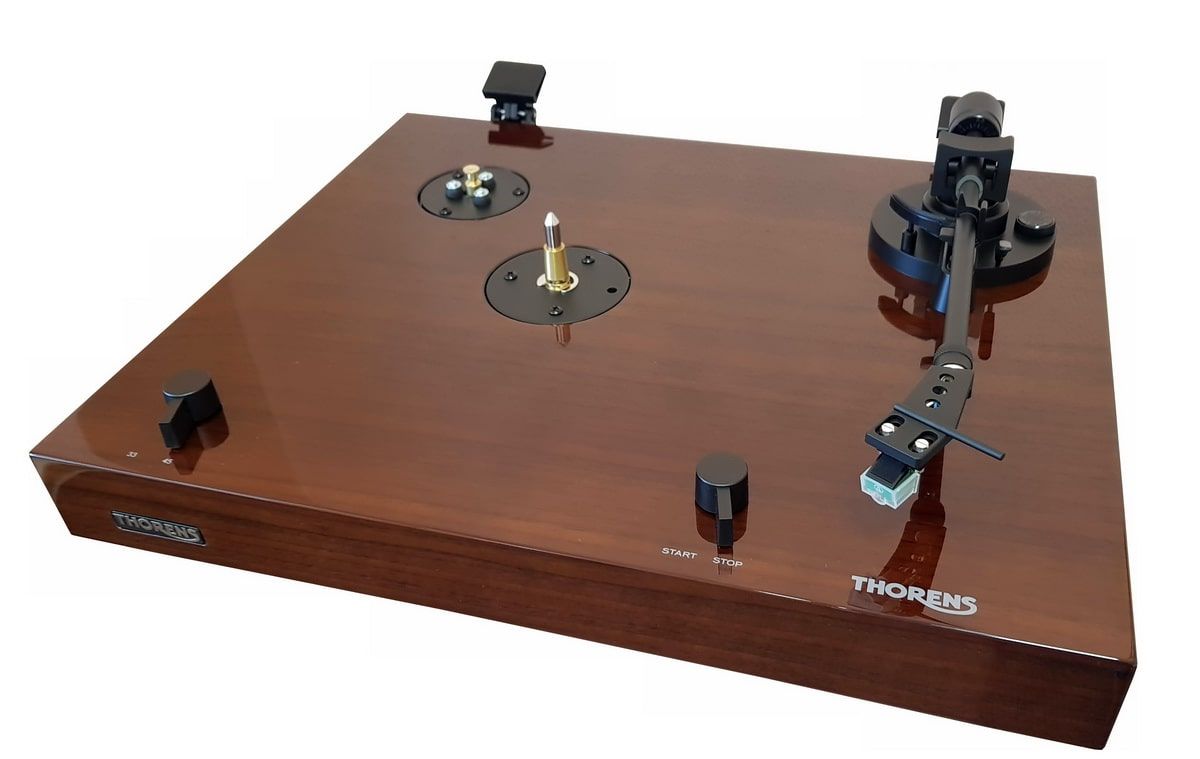 Thorens TD-202 TP71 AT95E walnut виниловый проигрыватель