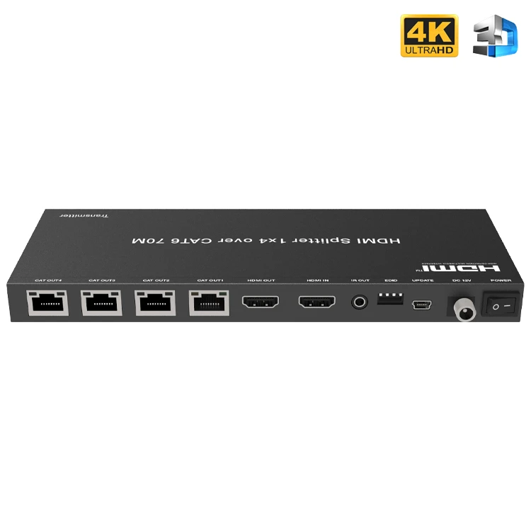 HDMI разветвитель-удлинитель по витой паре Dr.HD SC 144 SL70